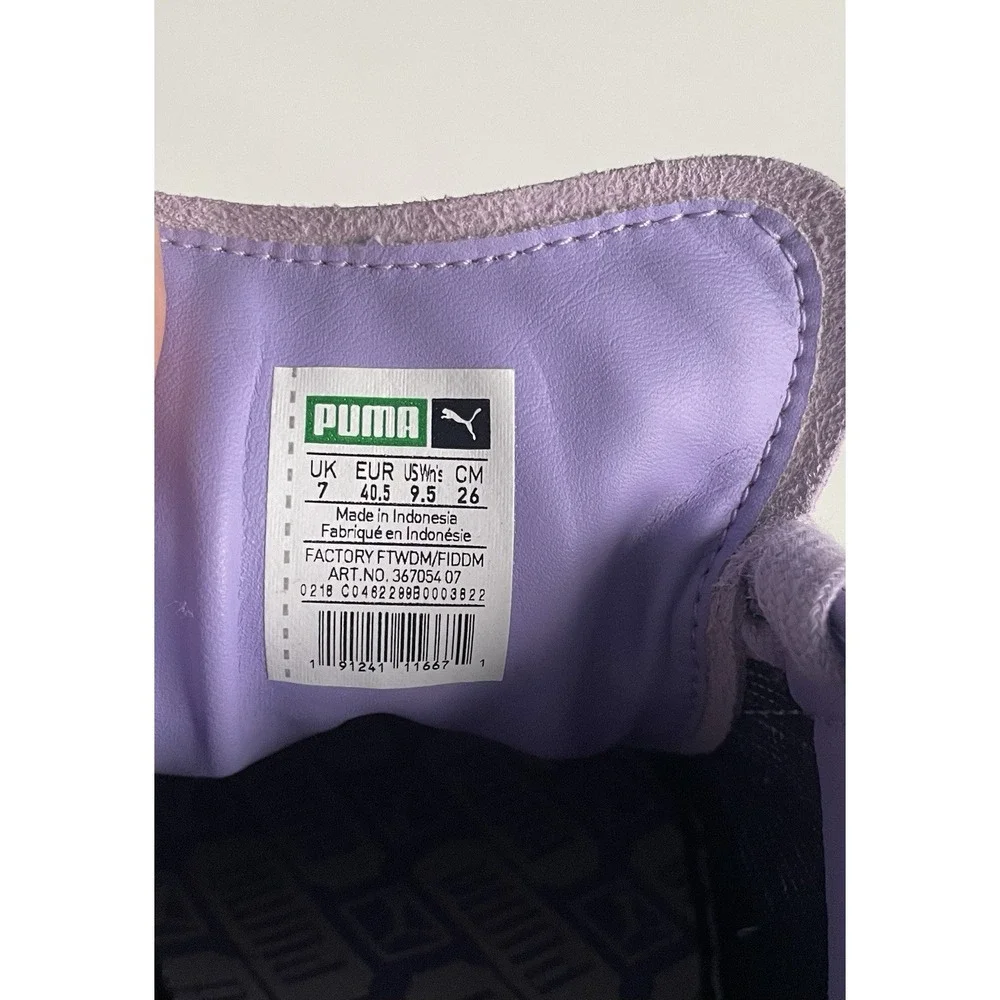 Puma Suede Classic 21 Peacoat Purple Size 9.5 - Picture 7 of 7